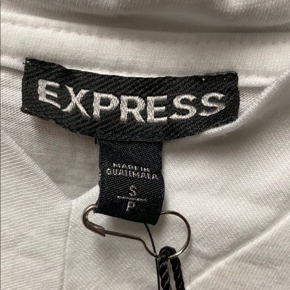 NWT Express cold shoulder T-shirt S - Picture 4 of 5
